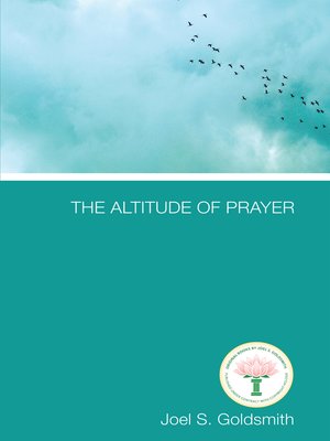 cover image of The Altitude of Prayer